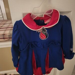 Infant Detroit Pistons Dress- 2001-2005 logo